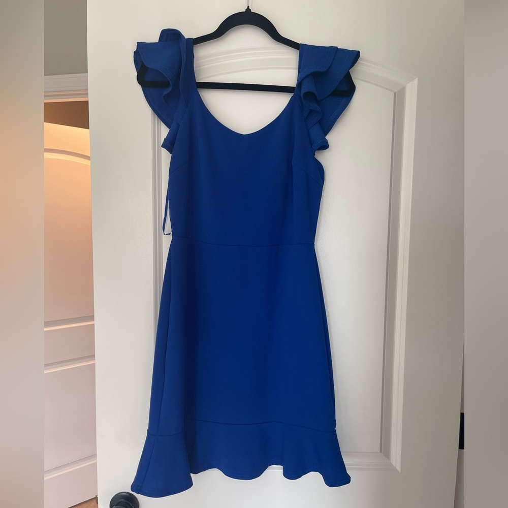 Blue Dress Mini Dress